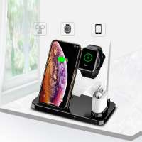 Smart Watch Phone with Qi Wireless Charger Table Fast Charging Set Foldable High Quality