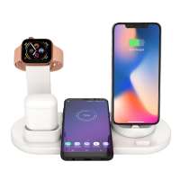 4 in 1 UD16 Wireless Charging Dock Wireless Charger Stand Compatible with Apple Watch and Airpods Charging Station