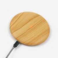 New and Hot Products 2019 in USA Wood Design Qi Wireless Charger for IPhone Xs/Xs /Xr/X/8/8plus Wireless Charging Devices