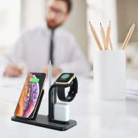 Three-in-one wireless charger Detachable fast wireless charging stand