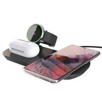 Wireless phone charger Station for Samsung Watch, Earphone, Good Quality Detachable and Magnetic Wireless Charging Stand