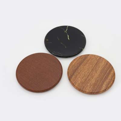 Wholesale Cheap Wooden Marble Portable Unique 5W QI Wireless Phone Charger