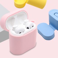 Anti-lost Overall Protective Earphone Case Soft Silicone Dustproof Headphone Cover for Xiaomi Air 2